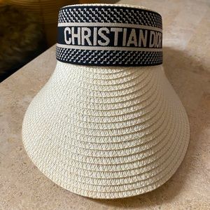 Christian Dior sun visor